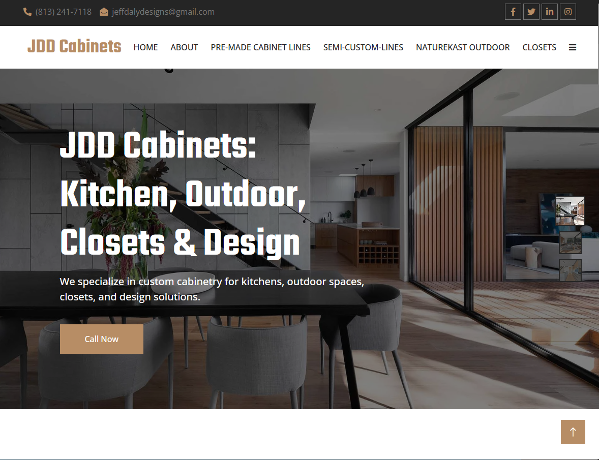 Professional Website Example